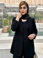 کت و شلوار و وست شقایق
